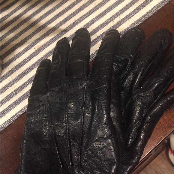 Accessories Softest Black Leather Gloves Poshmark